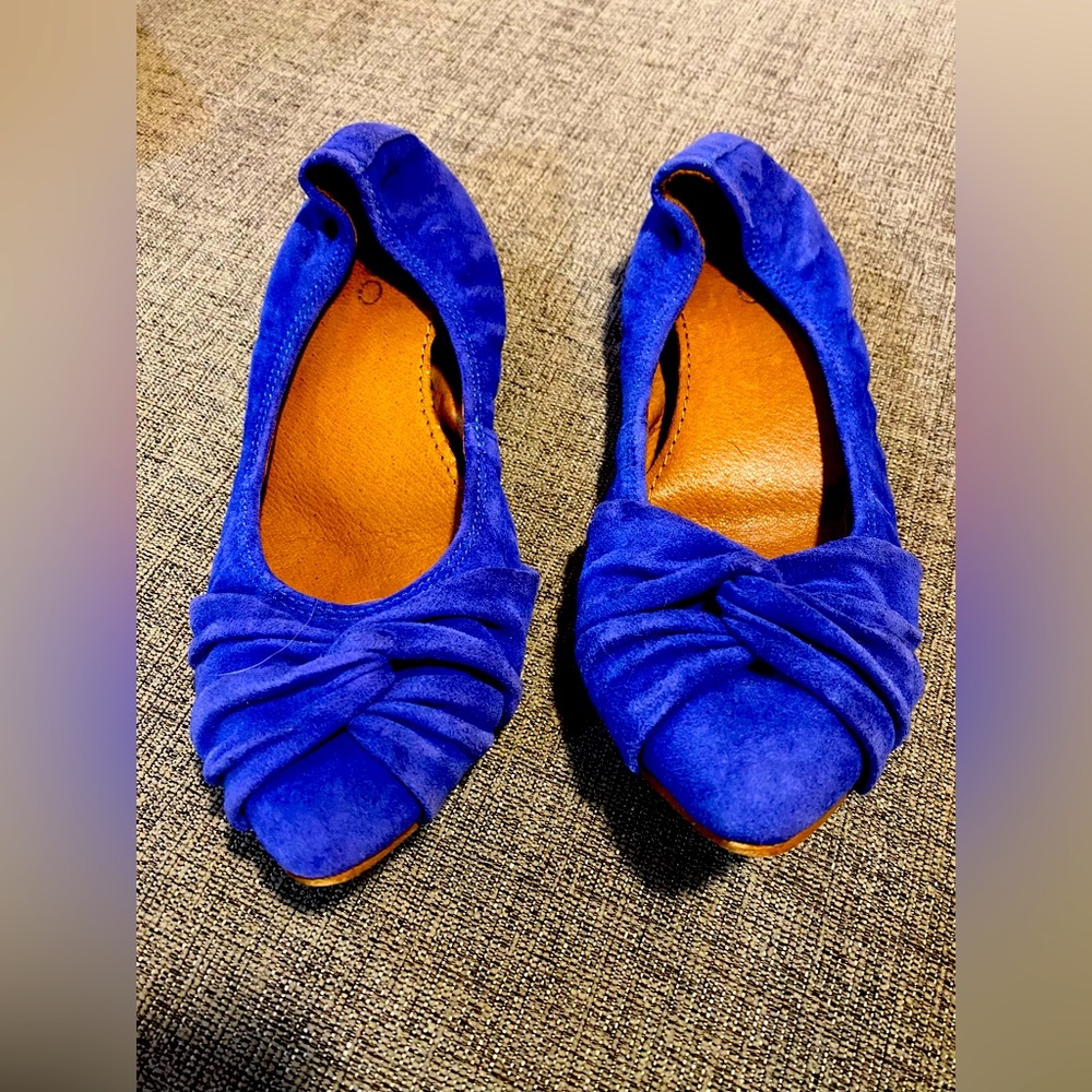 Blue suede shoes baby